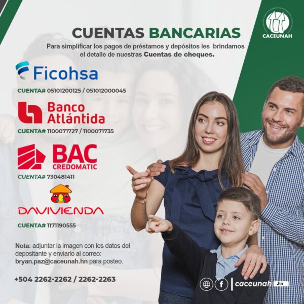 CUENTAS DE BANCO